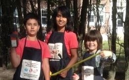 October 2013: Shafina, Joseph and Stella, The Composting Family