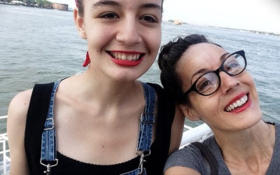 March 2015: Emmie Campbell and Lori Nelson