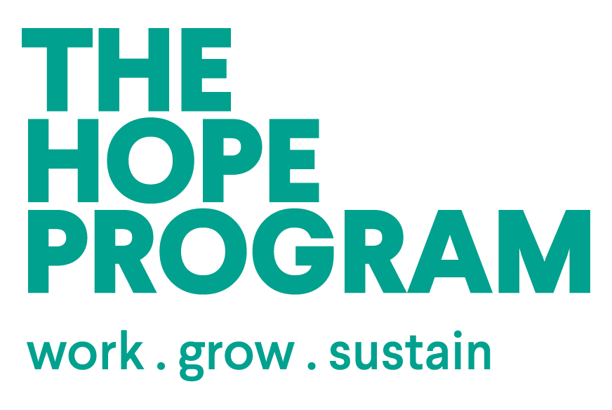 HopeMain Logo - Tagline Teal Transportation Alternatives